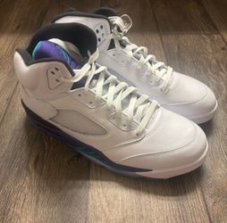 Air Jordan 5 Retro OG "Grape 2025" HQ7978-100 Men's Size 13