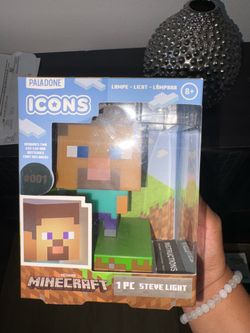 Minecraft Steve Figure Light
