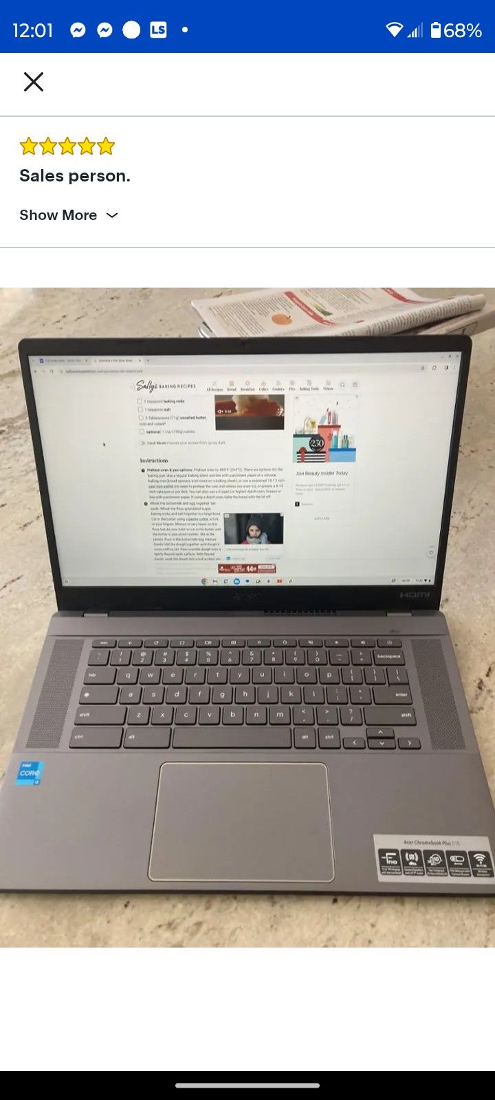 Acer Chromebook 515