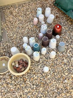 Pots assorted sizes