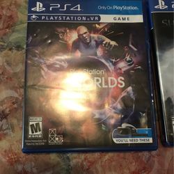 4 Ps4 Cd Also PlayStation Vr 5$each