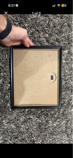 Black and Gold Picture Frame