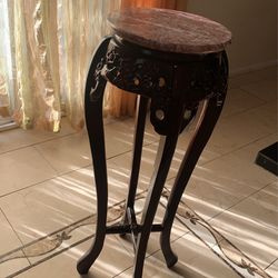 Antique Marble 4-legged Vase Stand