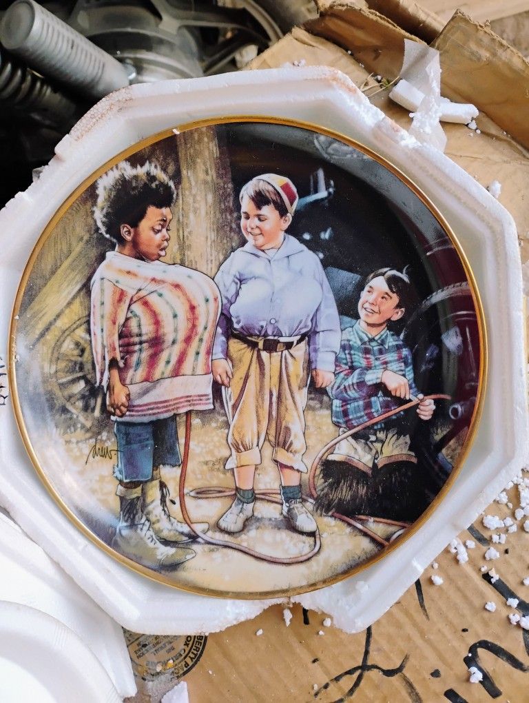 6 Little Rascals Collectors Plates