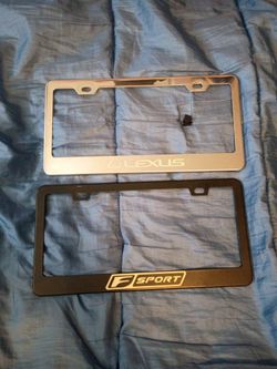 Lexus license plate frame