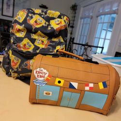 Spongebob Bookbag/Lunchbox