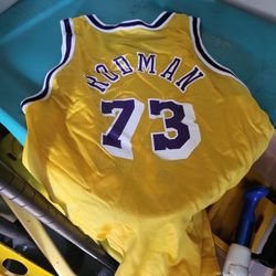 Lakers RODMAN jersey Youth L