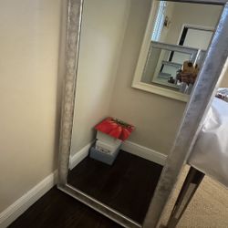 Grey Wall Mirror 