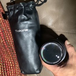 RMC Tokina 80-200mm 1:4.5 Ø52 (contact info removed) Lens For Nikon W Leather Case