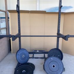 Fringe Squat Rack/Pull Up Bar
