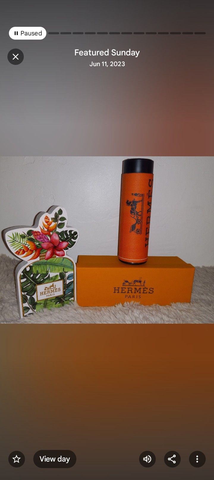 FIRM IN MERCED‼️HERMES COFFEE HOLDER NEW