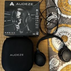 Audeze Mobius Headset Bluetooth And Wired Gaming Headset Amazing Sound 