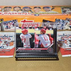 Mike Trout & Shohei Ohtani Back to Back HRs 2023 MLB Topps Now. Los Angeles. HoF
