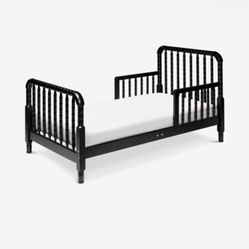 Black Davinci Jenny Lind Toddler Bed - No Mattress