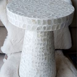 Bramd New Mother Of Pearl Side Table