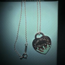 Tiffany & Co. Return To Heart Pendant Necklace 