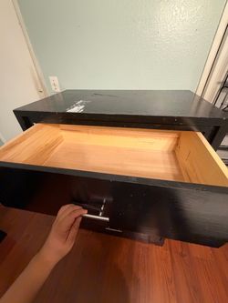 Dressers and fridge