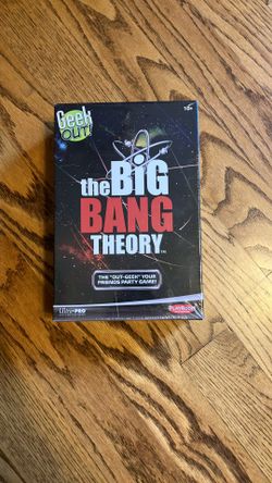 The Big Bang Theory Party Game SEALED 