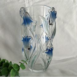 💙MIKASA • “Bluebell” Crystal Vase (8”)