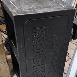 Probox Rocks Speaker Box 15 In Square Woofer