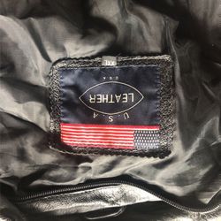 Men’s Leather Jacket Long