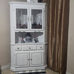 Real Wood 🪵 Hutch Corner Size 45 :Wide 76:H