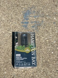 Low-Voltage 300-Watt Metal Landscape Lighting Transformer with Dusk to Dawn Sensor