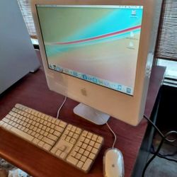 Apple iMac A1207 20" Desktop Computer(2006) 20/2.16/128VRAM/2X16B/250/SD/WLKM