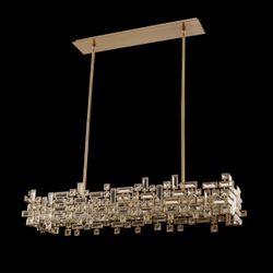 Vermeer Medium Linear Chandelier