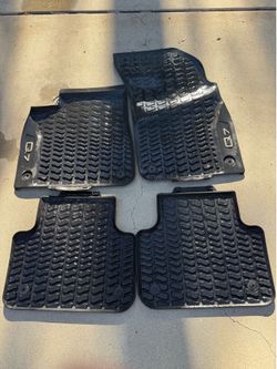 2017-2026 Audi Q7 OEM All Weather Floor Mats  Set of 4