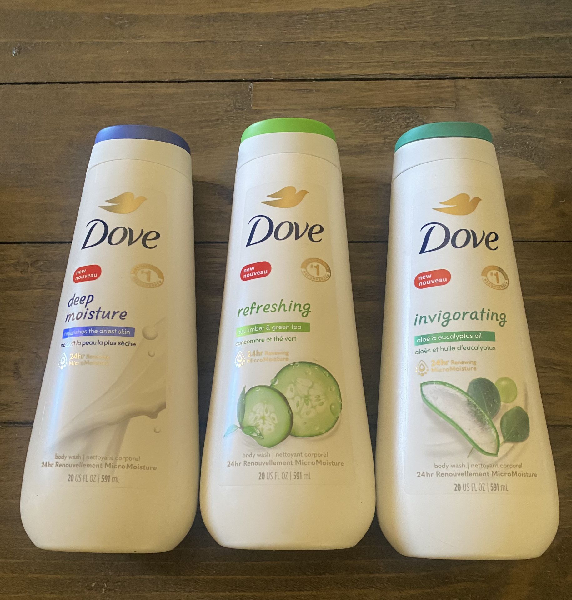 Dove 20oz Body Wash $5 Each