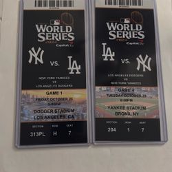 2024 World Series ticket