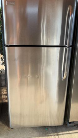 Frigidaire Top Mount Stainless Steel Refrigerator
