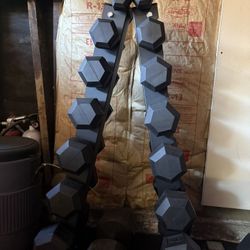 Inspire Dumbbell Set With Rack