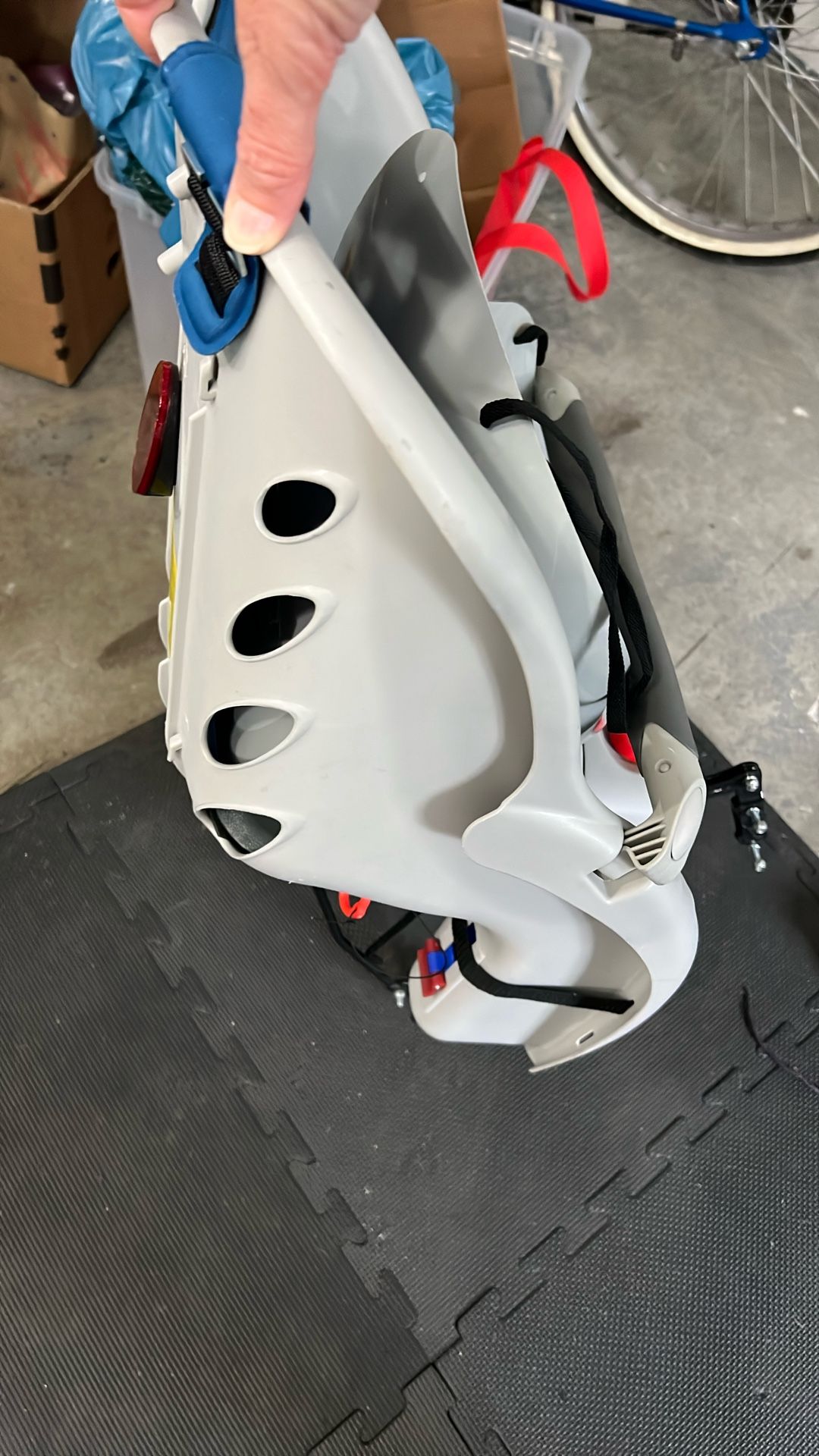 Infant/toddler Bike Seat Attachment