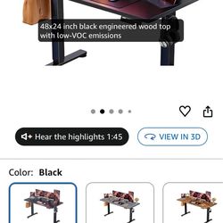 Brand new electric desk, adjustable hight