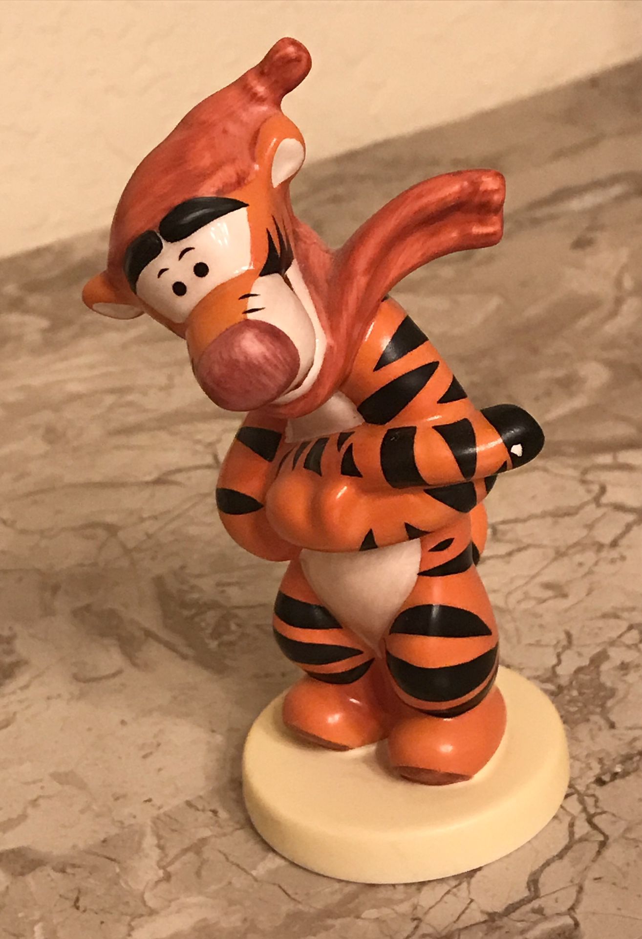 Rare Tigger Figurine by Goebel / Disney “March Winds” Hand Signed