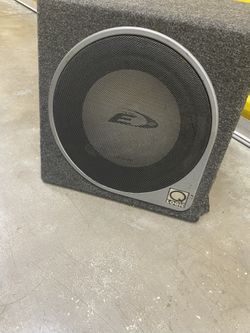 1-12”alpine Subwoofer Box