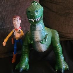 Toy Story Rex And Woody Bundle 
