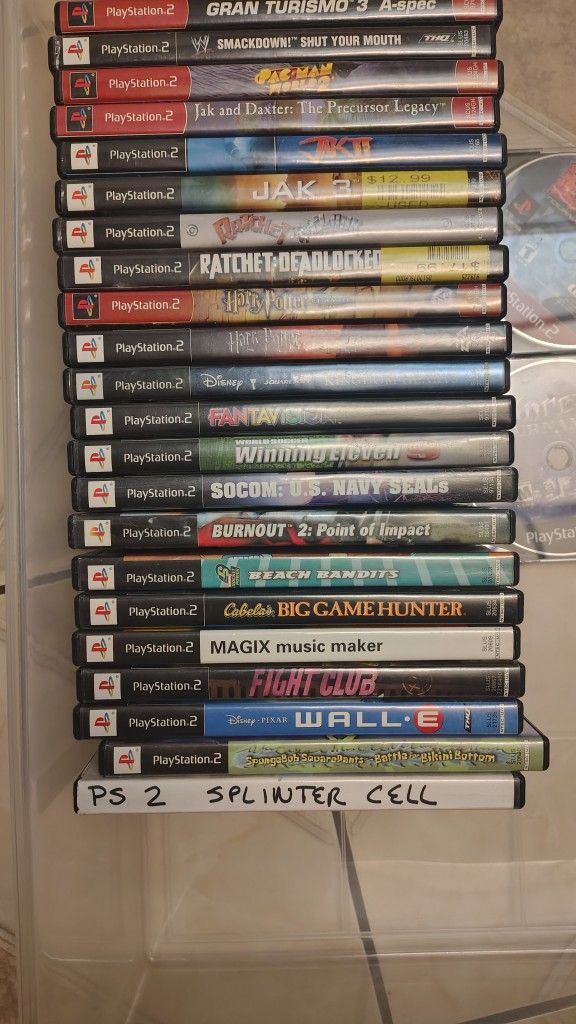 24 PS2 Games Bulk Only Sale Games