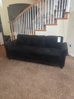 Lifestyle Solutions Couch- New Black