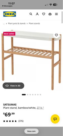 IKEA SATSUMAS plant stand