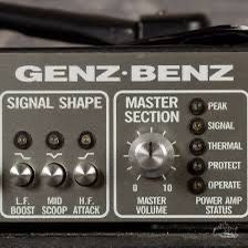 Genz Benz Bass Amp 6.2 Shuttle 600 watts Ultra light 3.75 pounds.