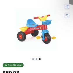 Dolu Toys Dolu My First Trike with Parental Control Handle - Open box condition- brand new
