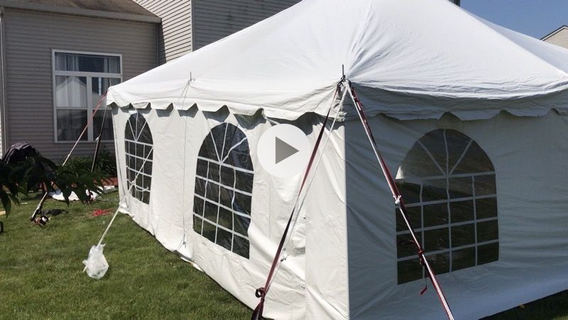Pole Tent 20x20 Canopy Home Depot 20x20 Pole Tent With Walls And