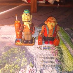 2 Antique Battery Operated Toys 
