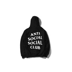 Anti Social Social Club Mind Games hoodie • M • Black