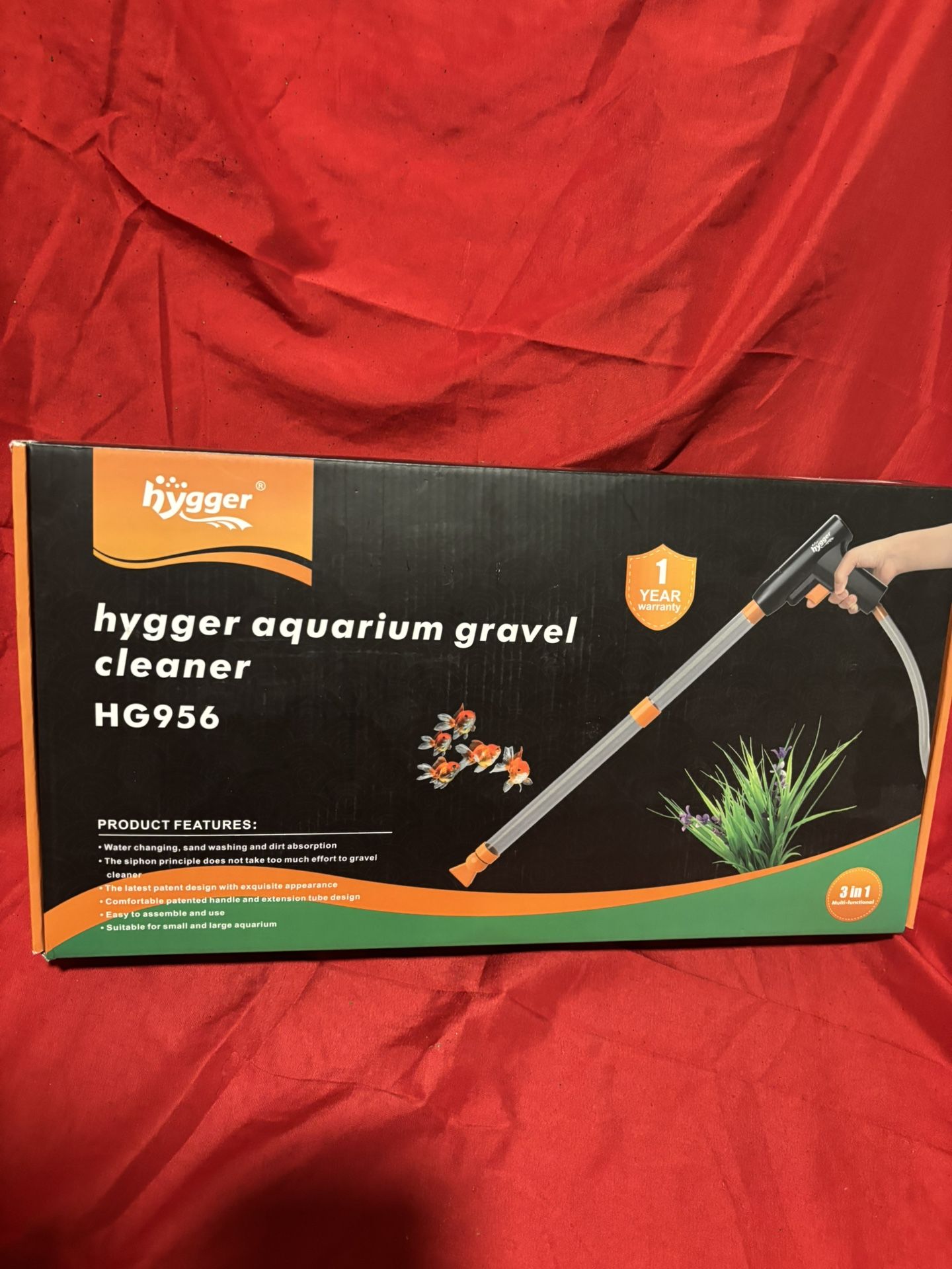 Aquarium gravel cleaner