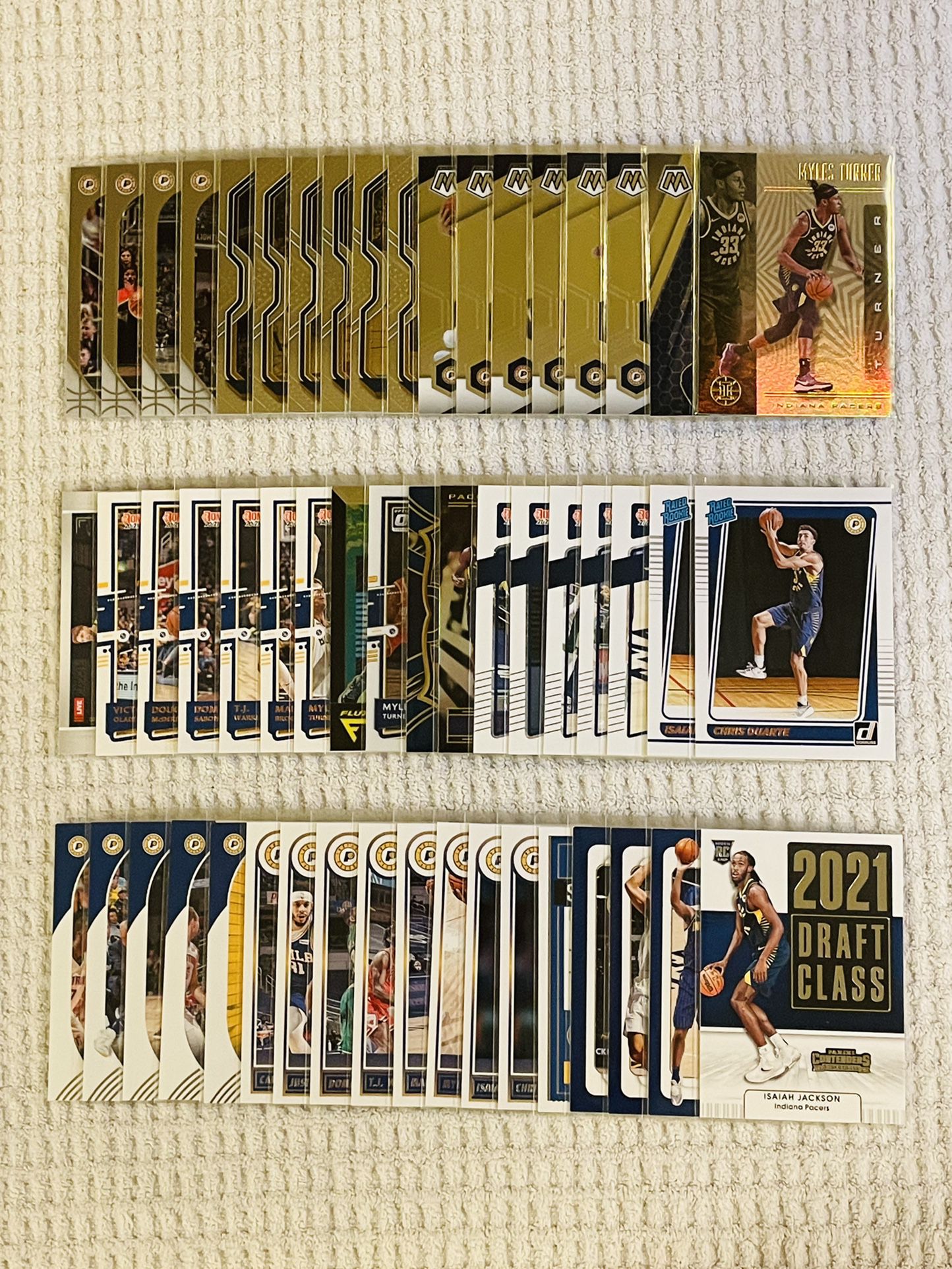 Indiana Pacers 54 Card Basketball Lot!