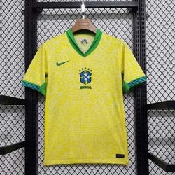 2024 Brazil Home Football Shirt 1:1